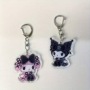 💲3⃣▶▶▶▶ADORABLE KUROMI KEY CHAINS X 2PK
